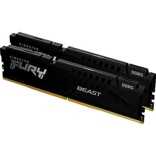 Модуль пам'яті DDR5 Kingston FURY Beast 2x8GB 5200MHz Black (KF552C40BBK2-16) - придбати в Дніпрі, Україні: ціна, характеристики | інтернет-магазин TOUCH