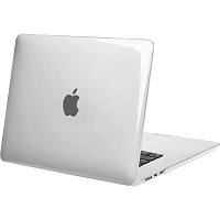 Пластиковая накладка (верх и низ) HardShell Case для Apple MacBook Air 15.3" M2 A2941 2023 Crystal Grey Пластиковая накладка (верх и низ) HardShell Case для Apple MacBook Air 15.3" M2 A2941 2023 Crystal Grey