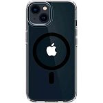 Чохол WiWU Magnetic Crystal Case для Apple iPhone 14 Transparent/Black