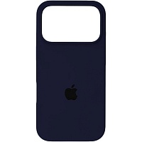 Чехол Silicone Case для Apple iPhone 17 Pro Max Dark Blue AA Чехол Silicone Case для Apple iPhone 17 Pro Max Dark Blue AA