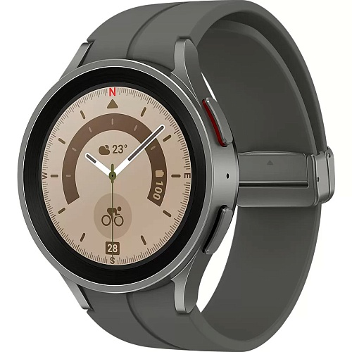 Смарт-часы Samsung Galaxy Watch5 Pro 45mm eSIM Titanium Gray EU (SM-R925)