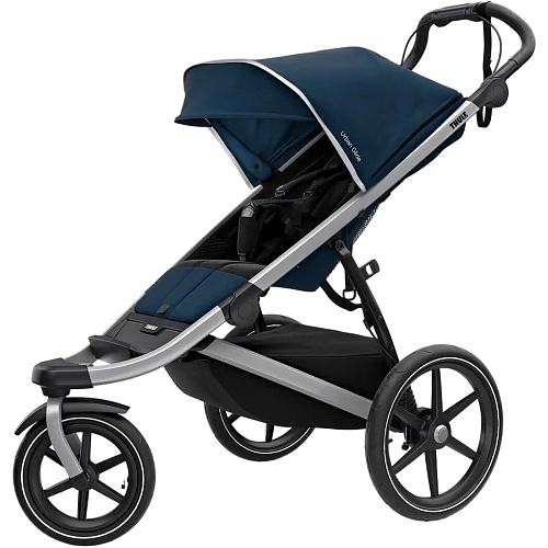 Дитяча коляска Thule Urban Glide2 Aluminum/MajolicaBlue (10101943) - придбати в Дніпрі, Україні: ціна, характеристики | інтернет-магазин TOUCH