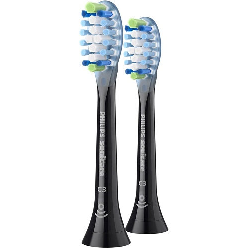 Насадка для зубної щітки Philips Sonicare C3 Premium Plaque Defence HX9042/88 Black 2шт - придбати в Дніпрі, Україні: ціна, характеристики | інтернет-магазин TOUCH