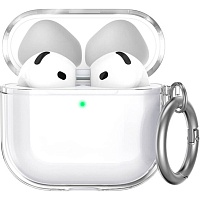 Чехол AhaStyle Transparent TPU Silicone Case для AirPods 4 Clear Чехол AhaStyle Transparent TPU Silicone Case для AirPods 4 Clear