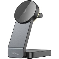 Бездротовий зарядний пристрій Hoco CQ3 Noble Black (602334) - придбати в Дніпрі, Україні: ціна, характеристики | інтернет-магазин TOUCH