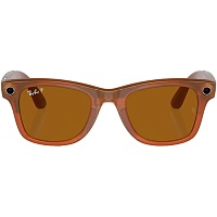 Смарт-очки Ray-Ban Meta Wayfarer Shiny Caramel Frame Brown Lenses (RW4006 670683 50-22) Смарт-очки Ray-Ban Meta Wayfarer Shiny Caramel Frame Brown Lenses (RW4006 670683 50-22)