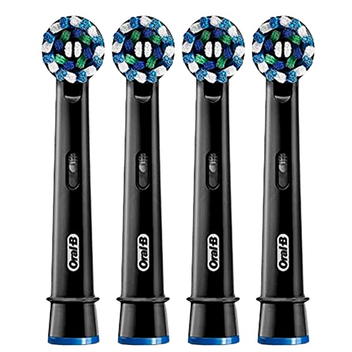 Насадка для зубной щетки Oral-B EB50BK Cross Action Black 4 шт OEM