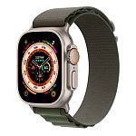 Смарт-часы Apple Watch Ultra 49mm Titanium Case with Green Alpine Loop Small (MNHC3/MNHJ3)