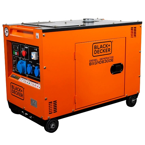 Генератор дизельний Black+Decker BXGND6300E 6000/6300W - придбати в Дніпрі, Україні: ціна, характеристики | інтернет-магазин TOUCH