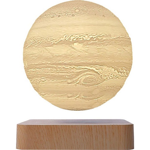 Ночной светильник HCNT Levitating Lamp Jupiter Light Wood Grain (SIM10-GW5-J) 