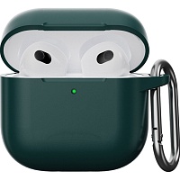 Чехол ArmorStandart Hang Case для Apple AirPods 4 Dark Green (ARM81280) Чехол ArmorStandart Hang Case для Apple AirPods 4 Dark Green (ARM81280)