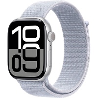 Смарт-часы Apple Watch Series 10 GPS 46mm Silver Aluminum Case with Blue Cloud Sport Loop (MWWN3) Смарт-часы Apple Watch Series 10 GPS 46mm Silver Aluminum Case with Blue Cloud Sport Loop (MWWN3)