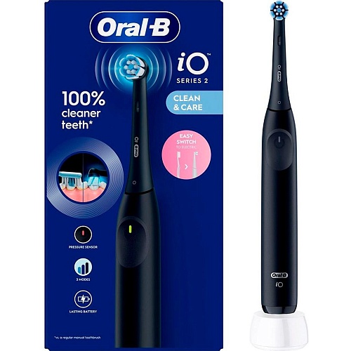 Электрическая зубная щетка Oral-B iO Series 2 iOS2.1C9.0 Night Black Уценка