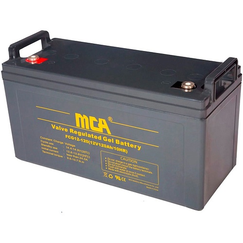 Акумулятор MCA GEL 12V (12V/120Ah/1440Wh) (FCG12-120BT) - придбати в Дніпрі, Україні: ціна, характеристики | інтернет-магазин TOUCH