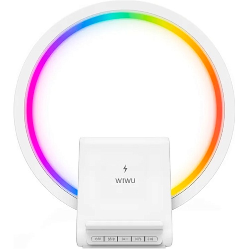 Беспроводное зарядное устройство Wiwu 2in1 Wireless Charging Speaker (Wi-W021)
