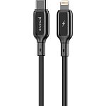 Кабель Proove Flex Metal USB-C to Lightning 27W 1m Black (CCFM27002101)