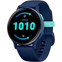 Смарт-годинник Garmin Vivoactive 5 Metallic Navy Aluminum Bezel with Navy Case and Silicone Band (010-02862-12) - придбати в Дніпрі, Україні: ціна, характеристики | інтернет-магазин TOUCH