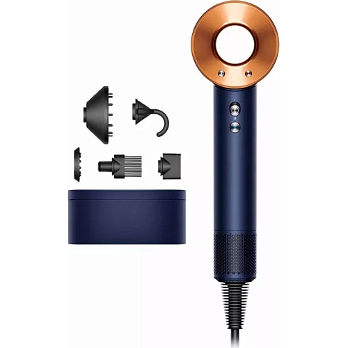 Фен Dyson HD07 Supersonic Gift Edition Prussian Blue/Rich Copper (412525-01) - придбати в Дніпрі, Україні: ціна, характеристики | інтернет-магазин TOUCH