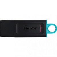 USB флеш-накопичувач Kingston DataTraveler Exodia 64GB USB-A 3.2 Gen 1 Black/Teal (DTX/64GB) - придбати в Дніпрі, Україні: ціна, характеристики | інтернет-магазин TOUCH USB флеш-накопичувач Kingston DataTraveler Exodia 64GB USB-A 3.2 Gen 1 Black/Teal (DTX/64GB) - придбати в Дніпрі, Україні: ціна, характеристики | інтернет-магазин TOUCH
