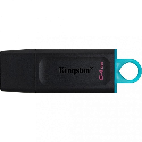 USB флеш-накопитель Kingston DataTraveler Exodia 64GB USB-A 3.2 Gen 1 Black/Teal (DTX/64GB) USB флеш-накопитель Kingston DataTraveler Exodia 64GB USB-A 3.2 Gen 1 Black/Teal (DTX/64GB)
