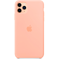 Чехол Silicone Case для Apple iPhone 11 Pro Max (Grapefruit) ААА