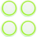 Накладки на стики Thumb Grips 4-pack для PS4/PS5/Xbox White Green