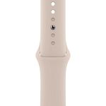 Ремінець Apple Sport Band для Apple Watch 38/40/41mm Starlight (MKU93)