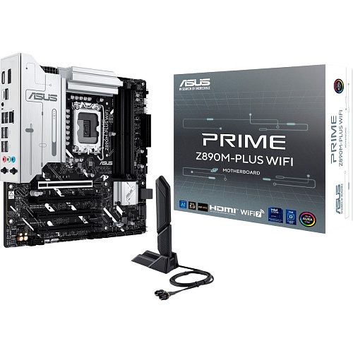 Материнська плата Asus PRIME Z890M-PLUS WIFI (90MB1J80-M0EAY0) UA - придбати в Дніпрі, Україні: ціна, характеристики | інтернет-магазин TOUCH