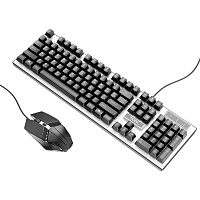 Комплект (клавиатура + мышь) Hoco GM18 RGB Gaming Combo Комплект (клавиатура + мышь) Hoco GM18 RGB Gaming Combo