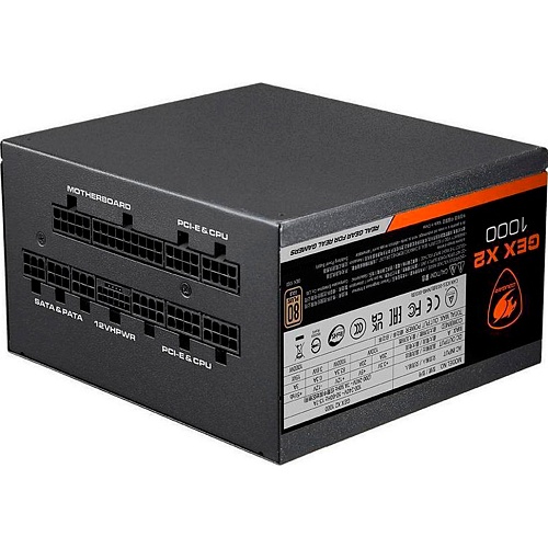 Блок живлення Cougar GEX X2 1000 (31GT100001P01) - придбати в Дніпрі, Україні: ціна, характеристики | інтернет-магазин TOUCH