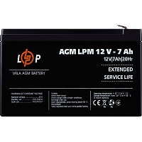 Аккумулятор LogicPower AGM 12V (12V/7Ah/84Wh) (3862) Аккумулятор LogicPower AGM 12V (12V/7Ah/84Wh) (3862)