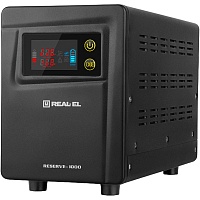 Джерело безперебійного живлення (ДБЖ) REAL-EL Reserve-1000 (EL122100004) - придбати в Дніпрі, Україні: ціна, характеристики | інтернет-магазин TOUCH