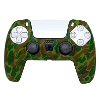 Чохол на геймпад Silicone Case для Sony DualSense Green Camouflage - придбати в Дніпрі, Україні: ціна, характеристики | інтернет-магазин TOUCH