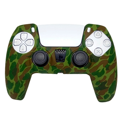 Чохол на геймпад Silicone Case для Sony DualSense Green Camouflage - придбати в Дніпрі, Україні: ціна, характеристики | інтернет-магазин TOUCH Чохол на геймпад Silicone Case для Sony DualSense Green Camouflage - придбати в Дніпрі, Україні: ціна, характеристики | інтернет-магазин TOUCH