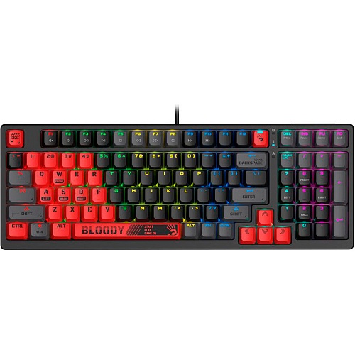 Клавіатура Bloody S98 Sports Red - придбати в Дніпрі, Україні: ціна, характеристики | інтернет-магазин TOUCH