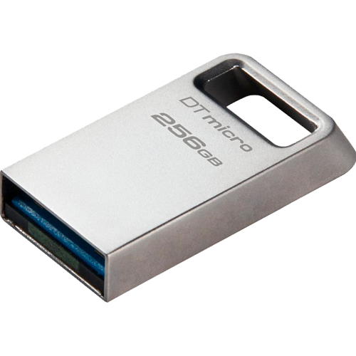 USB флеш-накопитель Kingston DataTraveler Micro 256GB USB-A 3.2 Gen 1 Metal (DTMC3G2/256GB)