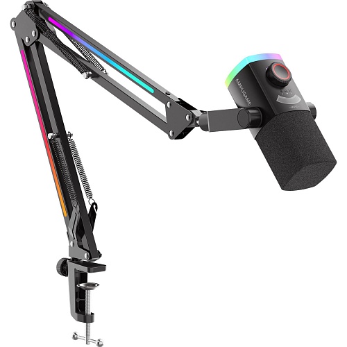 Микрофон Fifine AmpliGame AM8PROT RGB Black Микрофон Fifine AmpliGame AM8PROT RGB Black