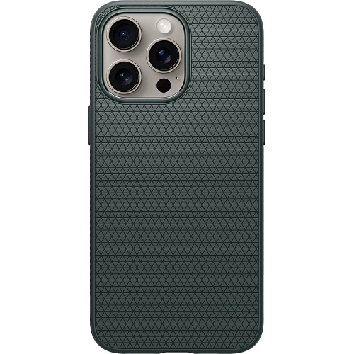 Чохол Spigen Liquid Air Case для Apple iPhone 15 Pro Max Abyss Green (ACS06564) - придбати в Дніпрі, Україні: ціна, характеристики | інтернет-магазин TOUCH