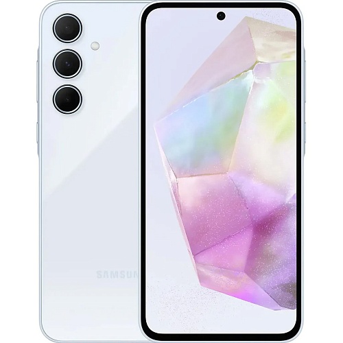 Смартфон Samsung Galaxy A35 8/256GB Ice Blue (SM-A356BLBG)