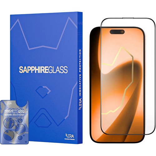 Захисне скло iLera Sapphire Ultra + для Apple iPhone 17 (ILSPDLPL17) - придбати в Дніпрі, Україні: ціна, характеристики | інтернет-магазин TOUCH