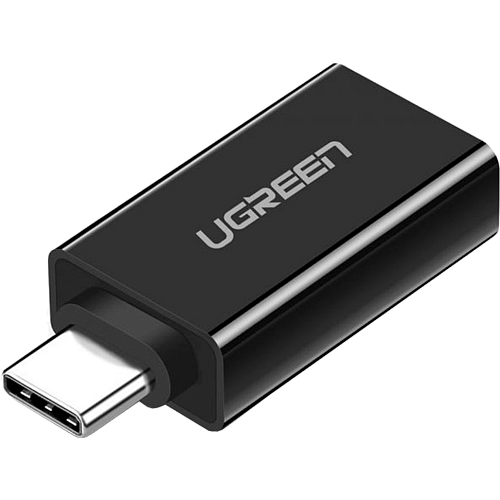 Переходник Ugreen USB-C to USB 3.0 OTG Black (US173/30155)