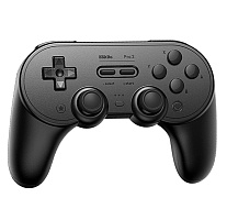 Геймпад 8BitDo Pro 2 Bluetooth Gamepad Black (80GJ)