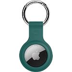 Чехол для поисковой метки Apple AirTag Silicone Key Ring (Pine Green) HC