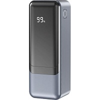 Внешний аккумулятор WiWU Wi-P010 Large Capacity Tank Series 27000mAh 145W Grey Внешний аккумулятор WiWU Wi-P010 Large Capacity Tank Series 27000mAh 145W Grey