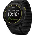 Смарт-годинник Garmin Enduro Carbon Gray DLC Titanium with Black UltraFit Nylon Strap (010-02408-01/11)