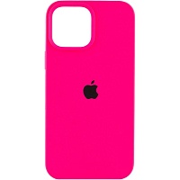 Чехол Silicone Case для Apple iPhone 15 Pro Max Barbie Pink AA