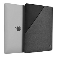 Чехол-карман WiWU Blade Sleeve for MacBook 16" (Grey) Чехол-карман WiWU Blade Sleeve for MacBook 16" (Grey)