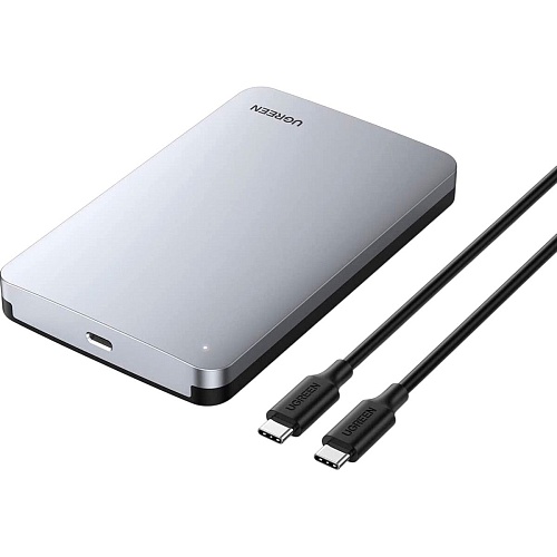 Внешний карман Ugreen CM300 SATA to USB 3.1 Silver (70499)