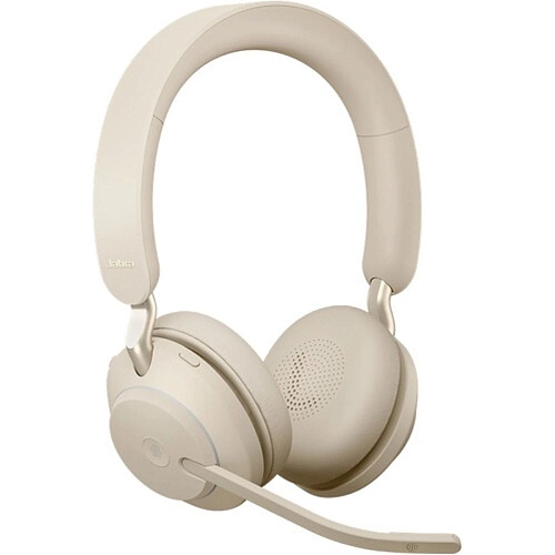 Комп'ютерна гарнітура Jabra Evolve 2 65 MS Stereo Beige (26599-999-998) - придбати в Дніпрі, Україні: ціна, характеристики | інтернет-магазин TOUCH