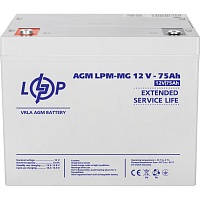 Аккумулятор LogicPower AGM-MG 12V (12V/75Ah/900Wh) (13634) Аккумулятор LogicPower AGM-MG 12V (12V/75Ah/900Wh) (13634)